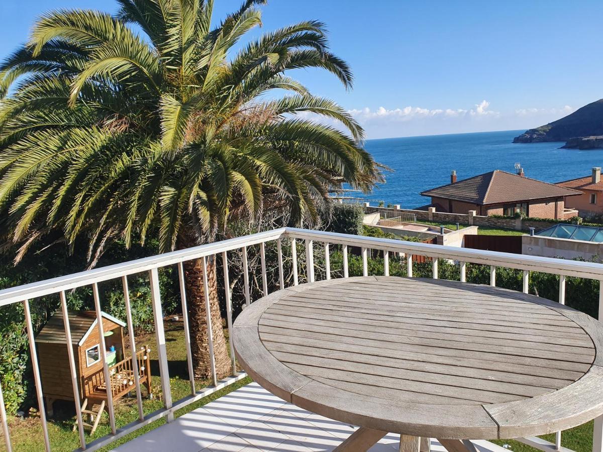 Villa Vistas Al Mar, Urbanizacion Privada Con Piscina De Agua Salada Ajo Dış mekan fotoğraf